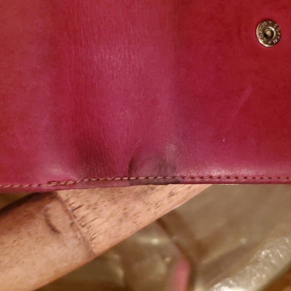 Coach Wallet Red Leather - Picture 9 of 9